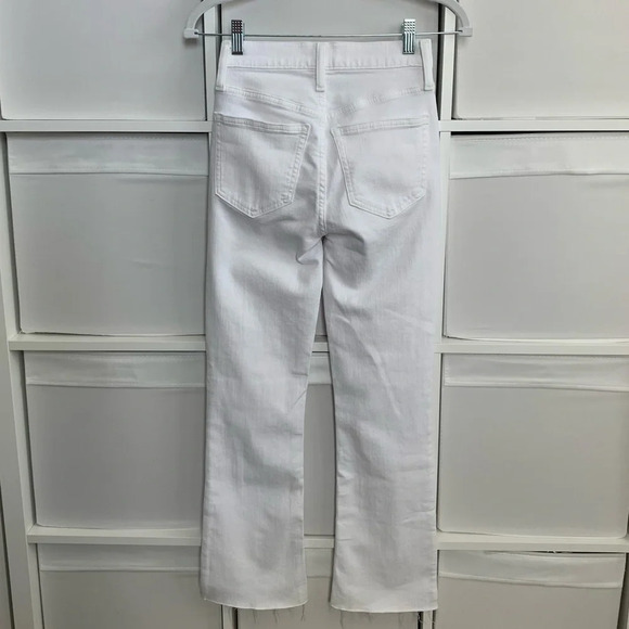 J.Crew Billie Demi Boot Crop Jean White - Picture 4 of 4